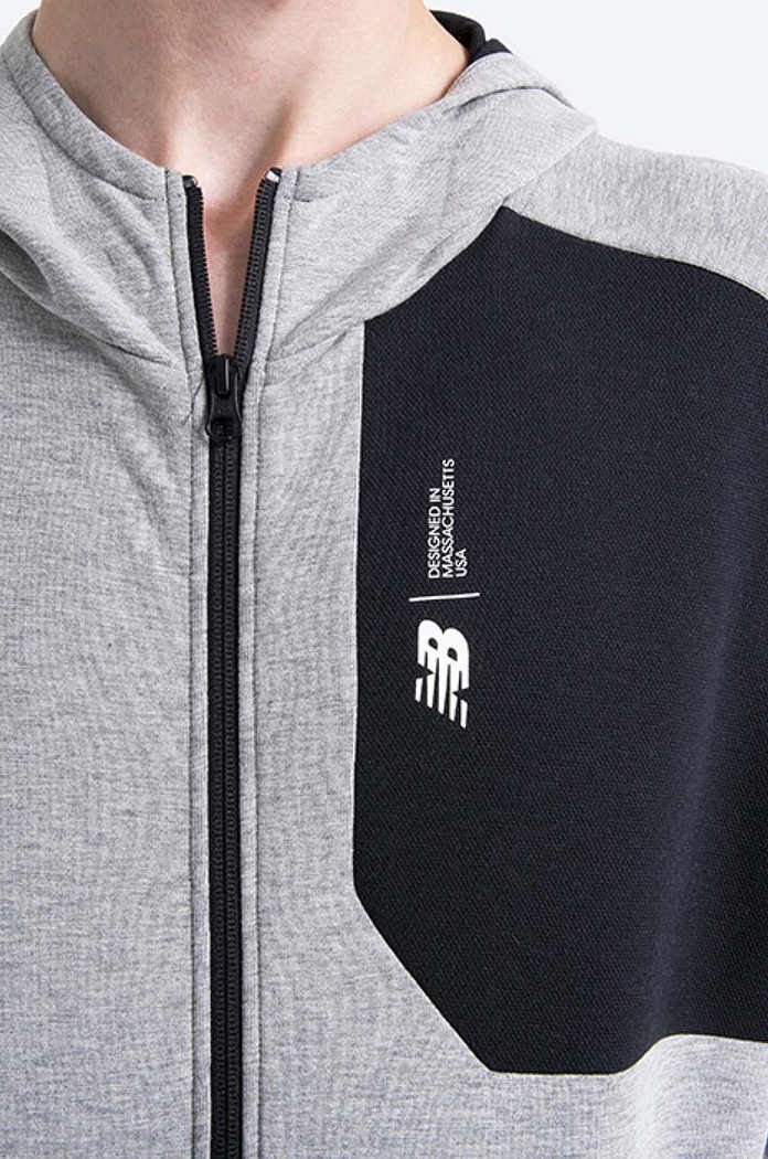 New Balance sweatshirt gray MJ13178AG
