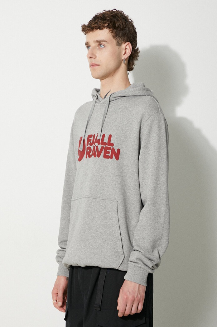 Ρούχα Βαμβακερή μπλούζα Fjallraven F84144 γκρί