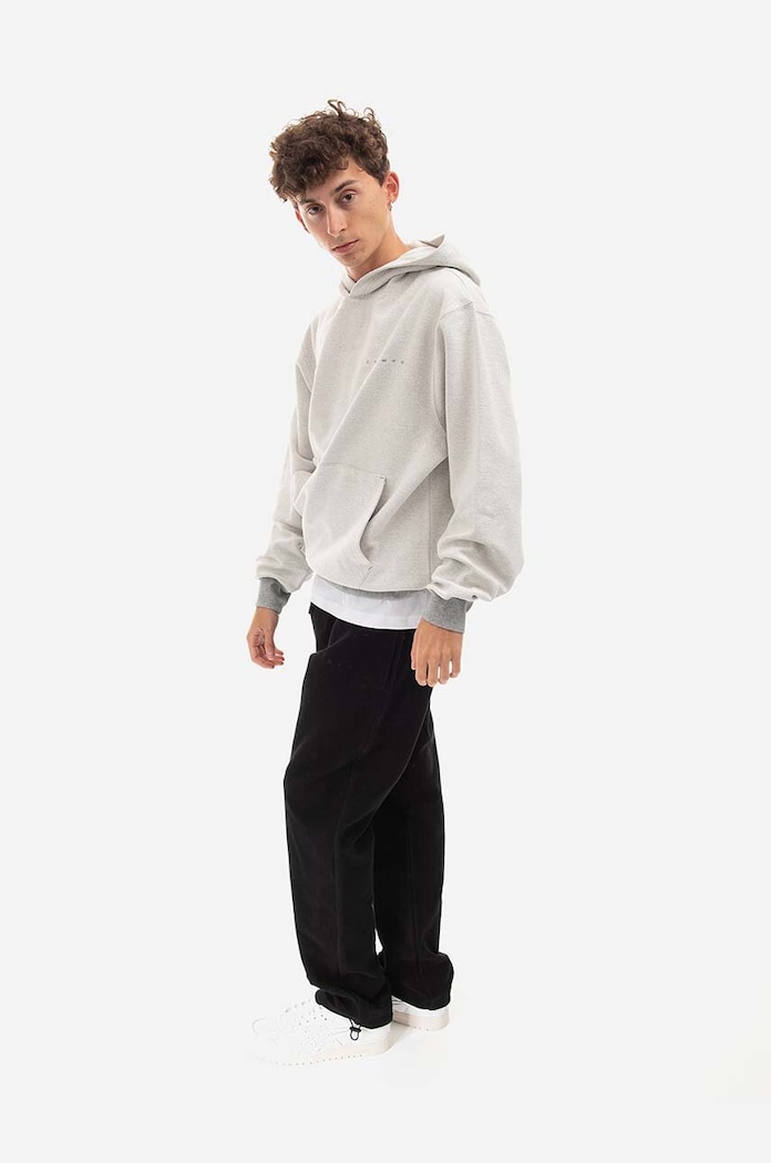 STAMPD cotton sweatshirt SLA.M2982HD gray AA00