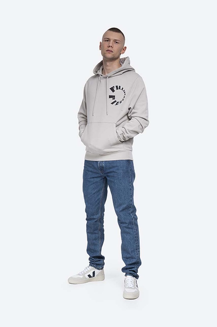 Filling Pieces cotton sweatshirt Graphic Hoodie 98123861932 white AA00