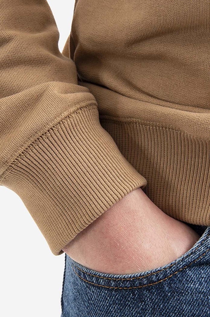 A.P.C. cotton sweatshirt Sweat Item COEAS-H27608 BLACK COEAS.H27608 beige