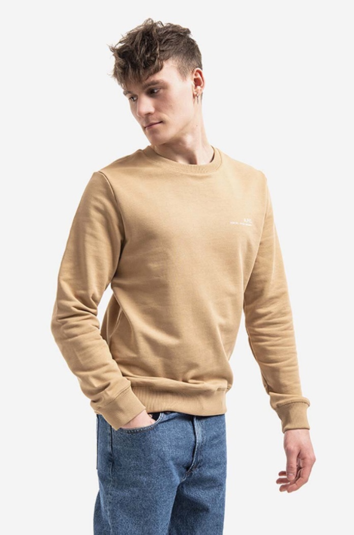 A.P.C. cotton sweatshirt Sweat Item COEAS-H27608 BLACK COEAS.H27608