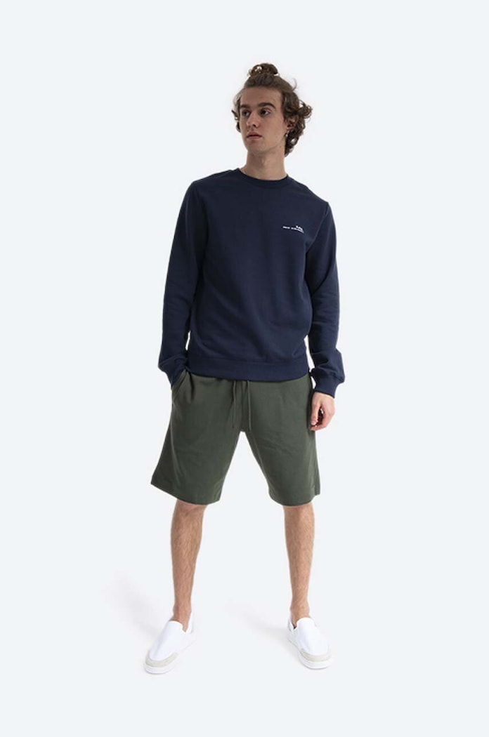 A.P.C. Hanorac de bumbac Sweat Item COEAS.H27608 bleumarin AA00