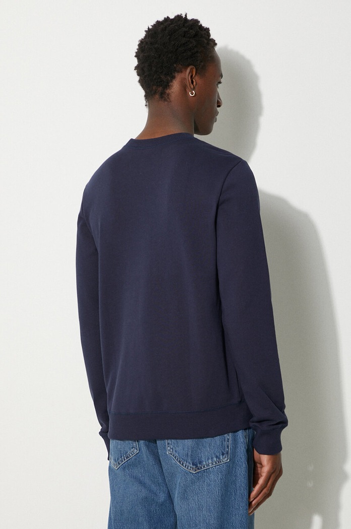 Clothing A.P.C. cotton sweatshirt Sweat Item COEAS-H27608 BLACK COEAS.H27608 navy