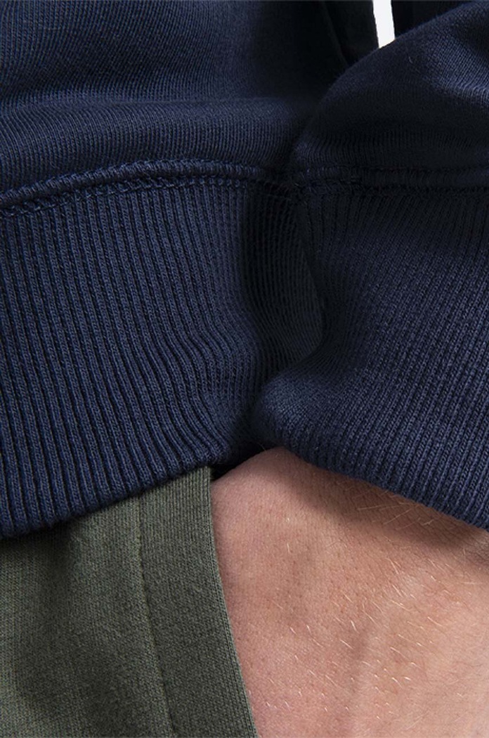 Hanorac de bumbac Sweat Item A.P.C. bleumarin COEAS.H27608