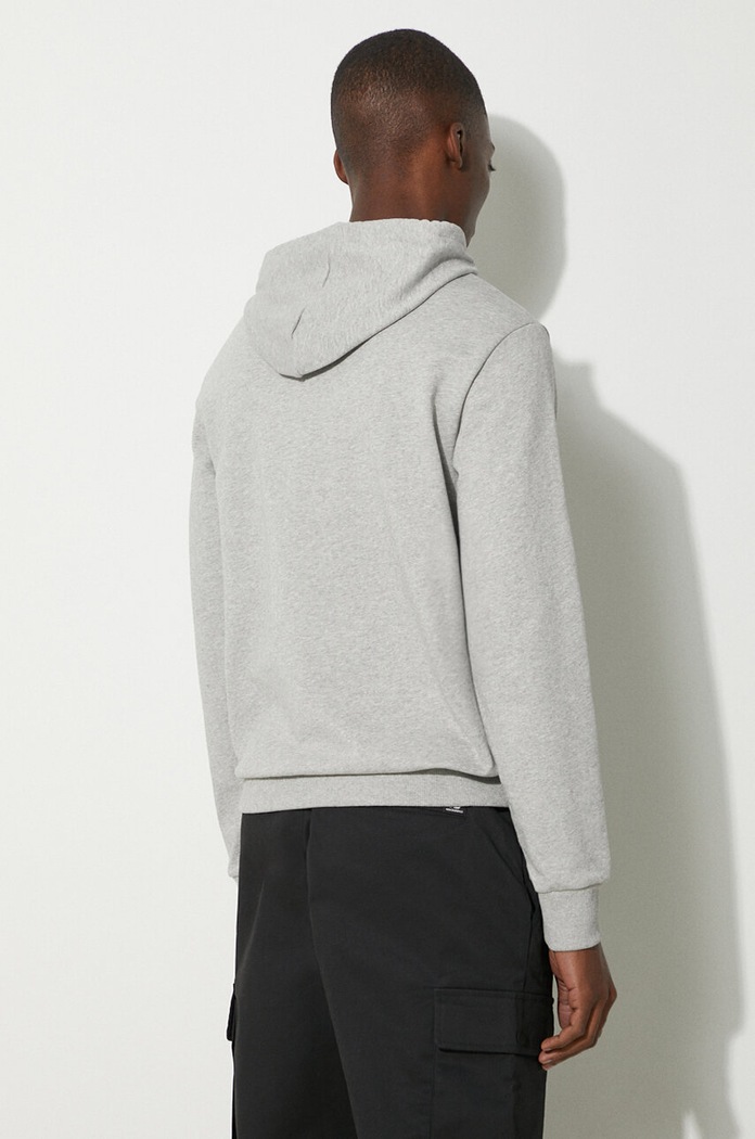 Clothing A.P.C. cotton sweatshirt Hoodie Item COEAS.H27672 gray