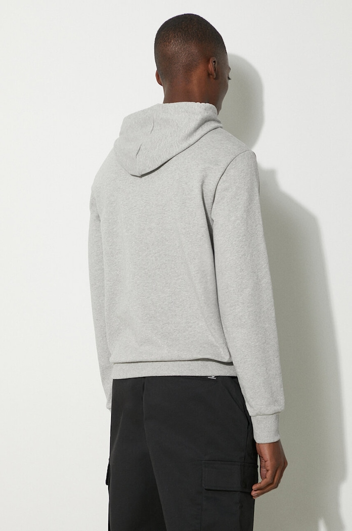 Clothing A.P.C. cotton sweatshirt Hoodie Item COEAS.H27672 gray