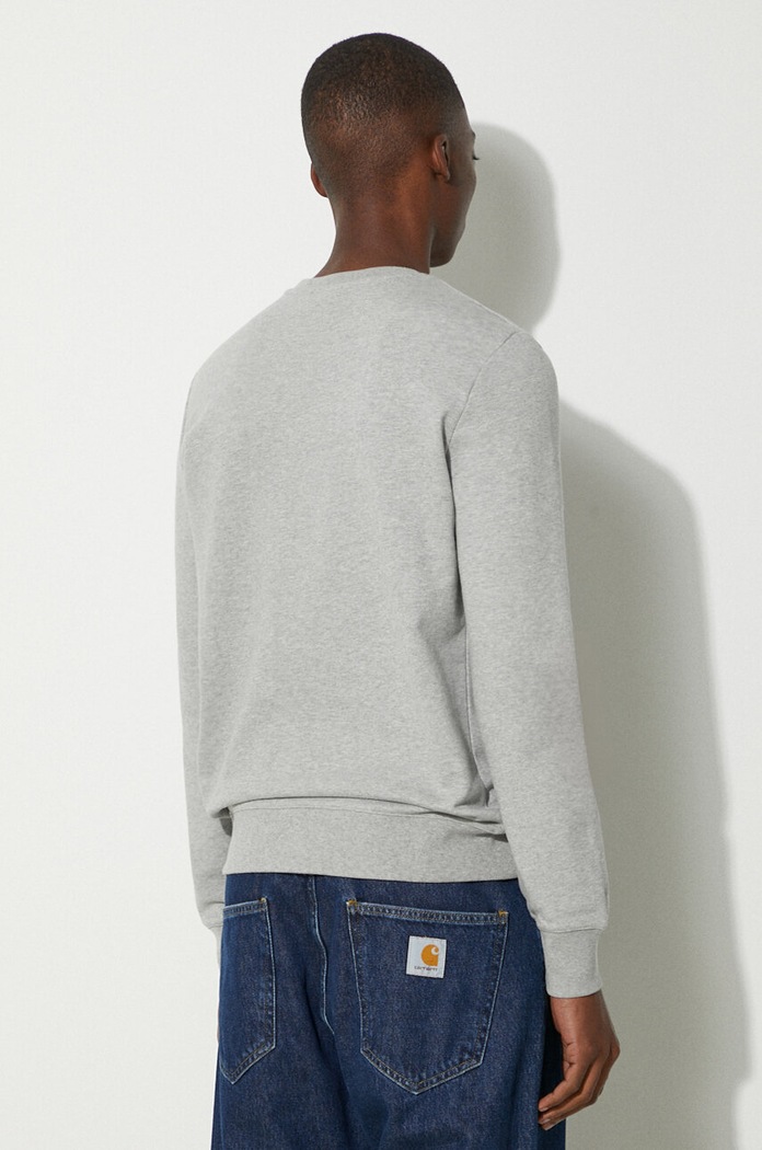 Odzież A.P.C. bluza bawełniana Sweat Vpc COECQ.H27378 szary