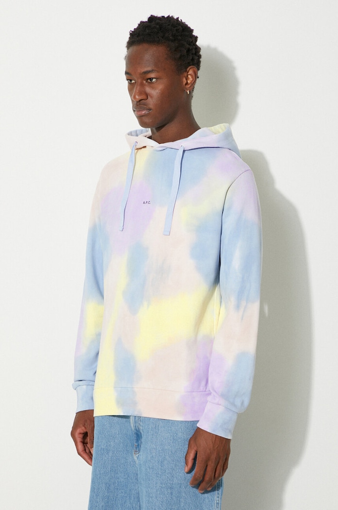 A.P.C. cotton sweatshirt Victor multicolor COEWP.H27703