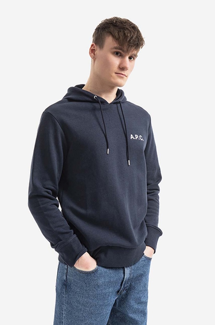 A.P.C. bluza bawełniana Leonard COETM.H27692