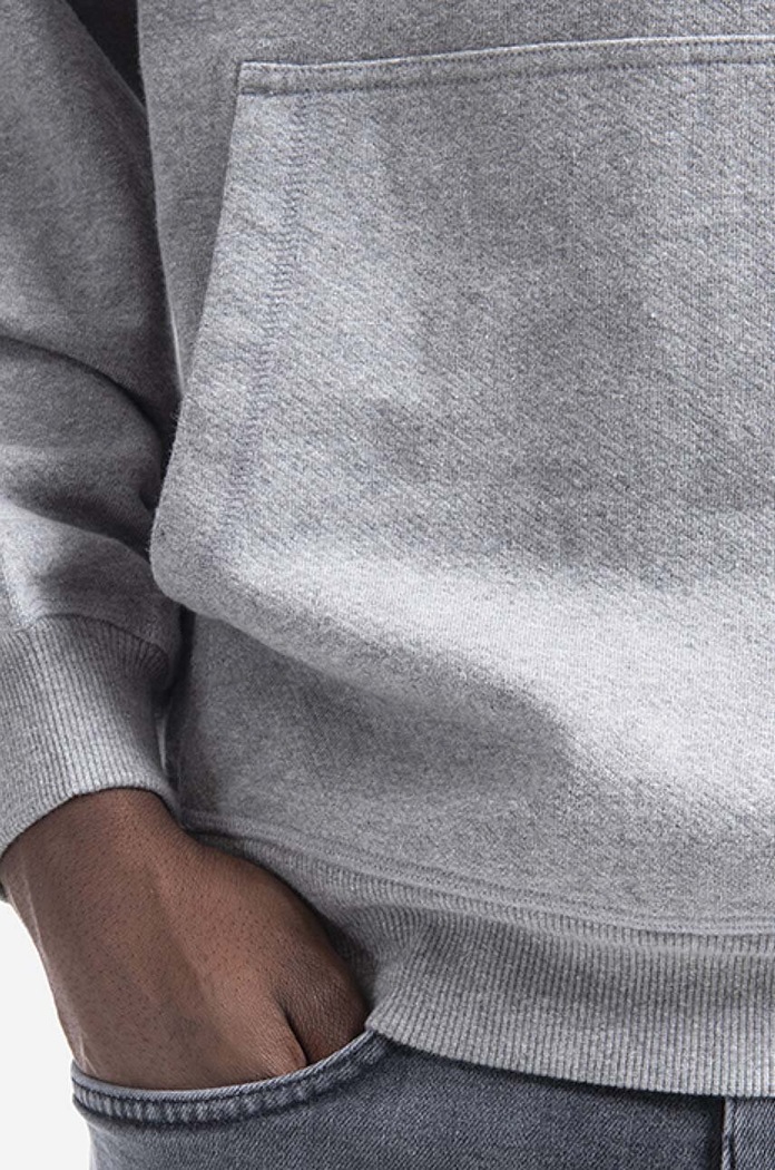 Maharishi cotton sweatshirt gray 7010.MARL