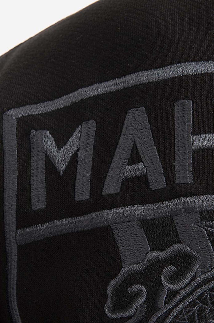 Maharishi hanorac de bumbac 8075.BLACK negru