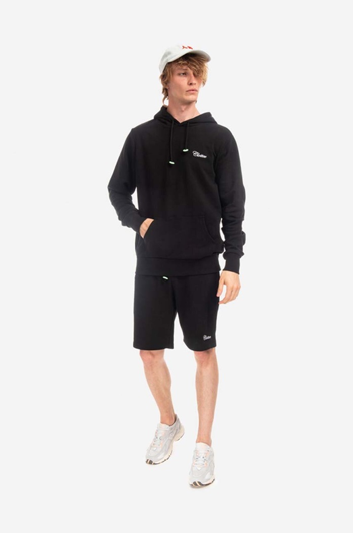 CLOTTEE cotton sweatshirt Jade Donut Hoodie CTHD3001.BLACK black AA00
