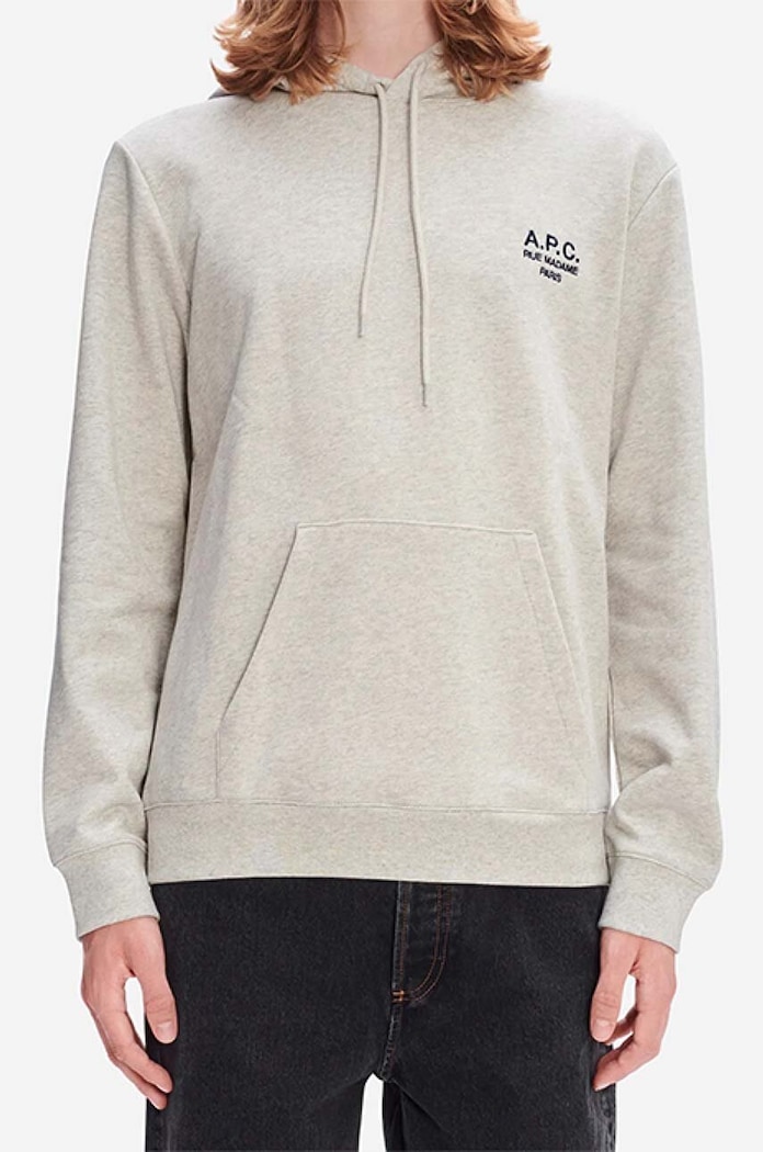 A.P.C. hanorac de bumbac Marvin COEZD.H27733 gri