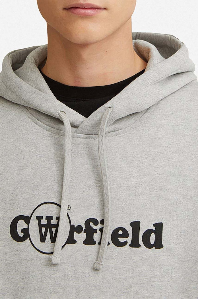 Odzież Wood Wood bluza bawełniana X Garfield 30045601.2424 szary