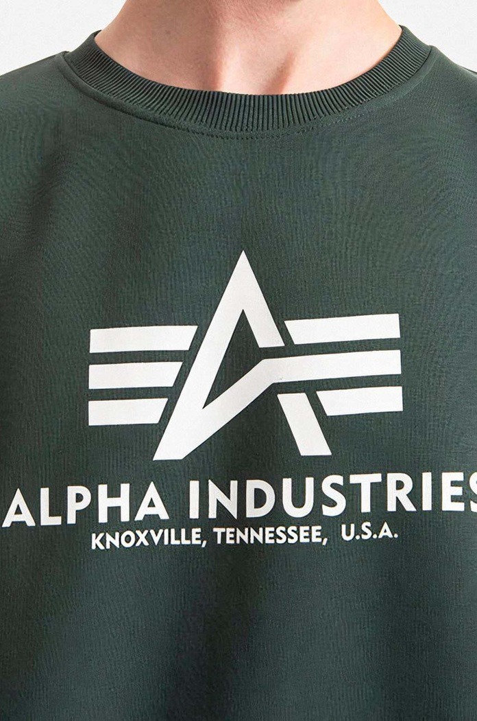 Alpha Industries sweatshirt Basic green 178302.610