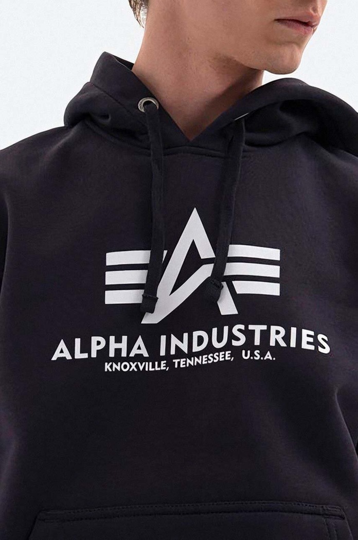 Alpha Industries sweatshirt Basic Hoody navy 178312.466