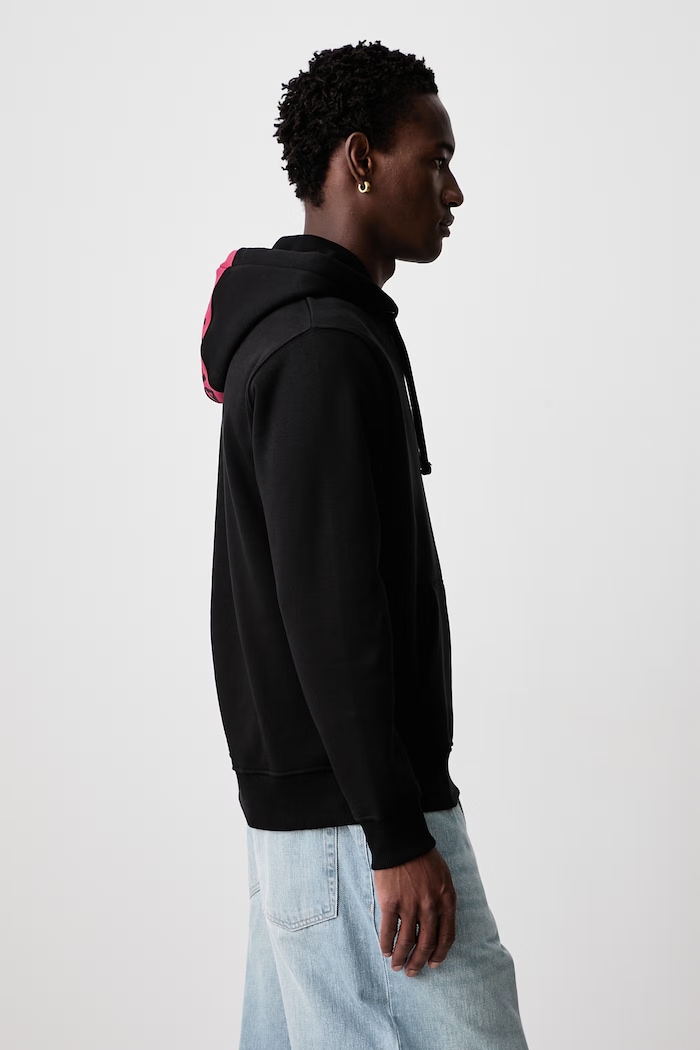 Μπλούζα με κουκούλα με βαμβάκι Ανδρική Alpha Industries μαύρο 178314.03