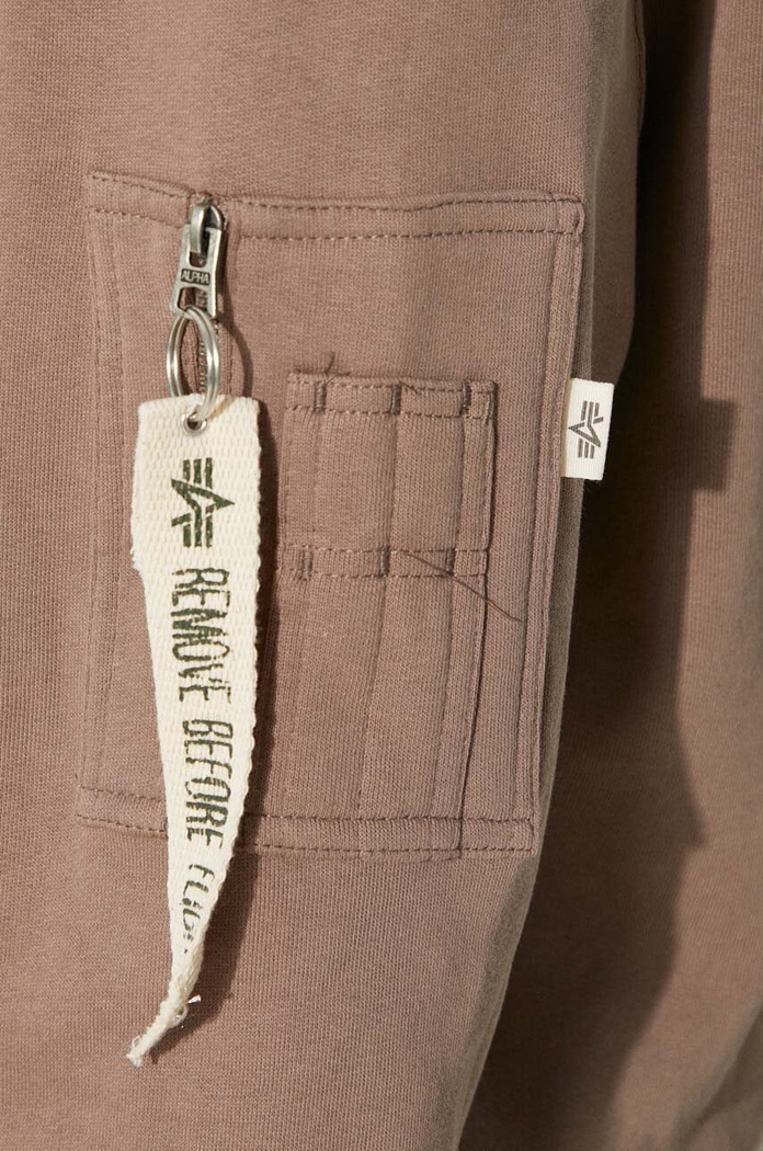 Alpha Industries Bluza bawełniana Organics EMB Hoody 118350.628