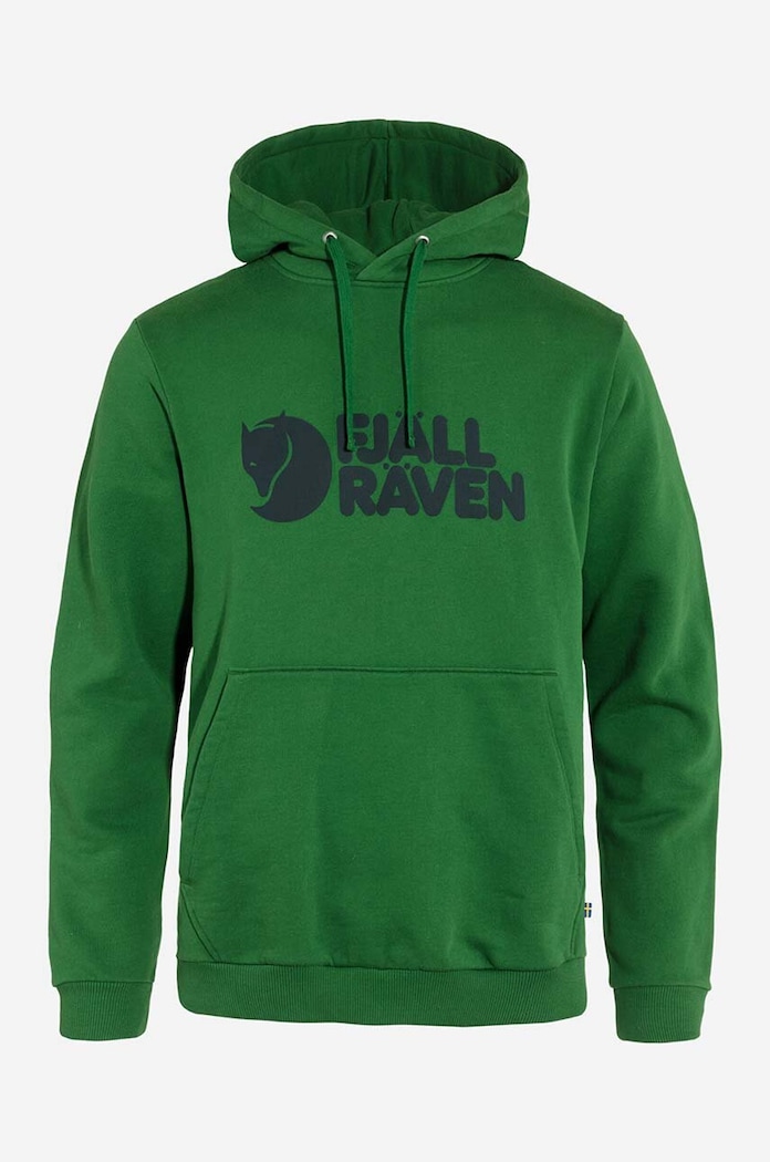Fjallraven bluza bawełniana Logo Hoodie F84144.678