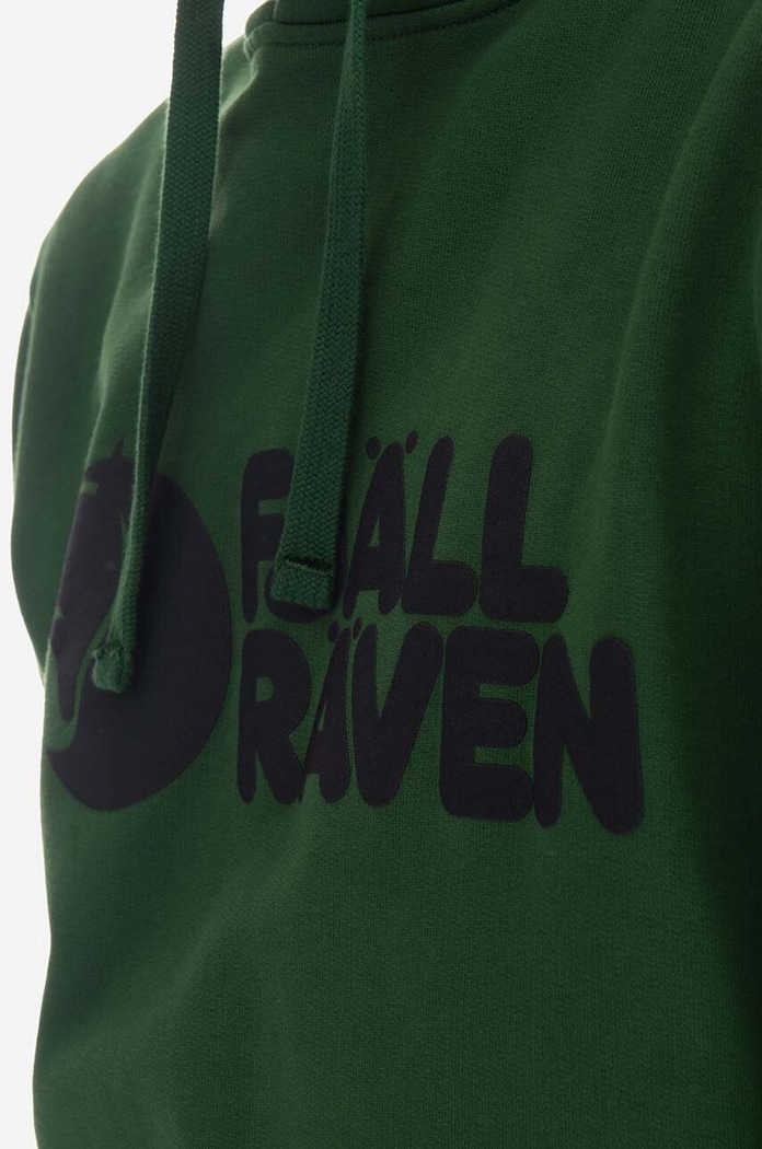 Fjallraven bluza bawełniana Logo Hoodie F84144.678
