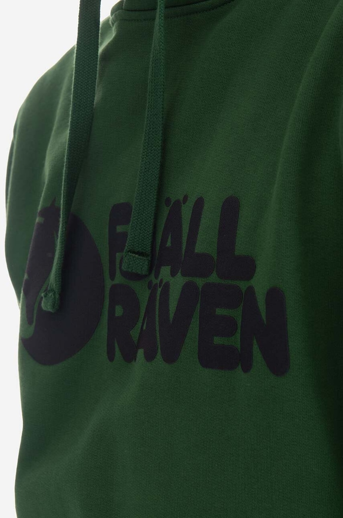Fjallraven bluza bawełniana Logo Hoodie F84144.678