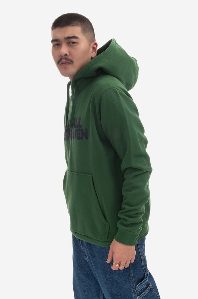 Fjallraven bluza bawełniana Logo Hoodie F84144.678