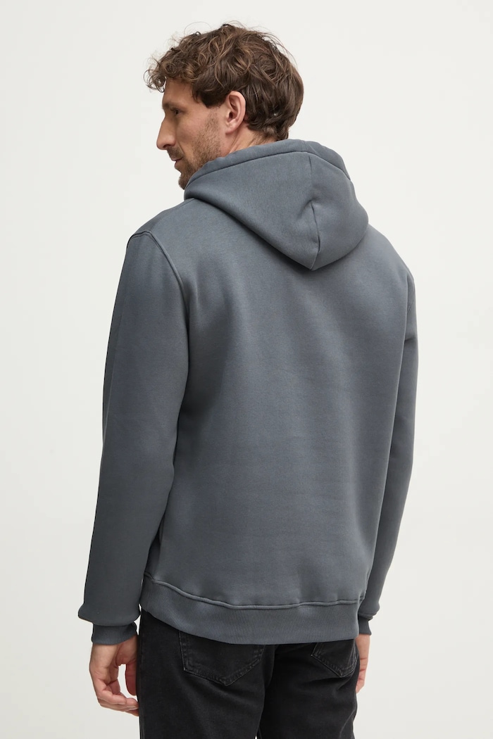 Îmbrăcăminte Alpha Industries bluză Basic Hoody Small Logo 196318.136 gri
