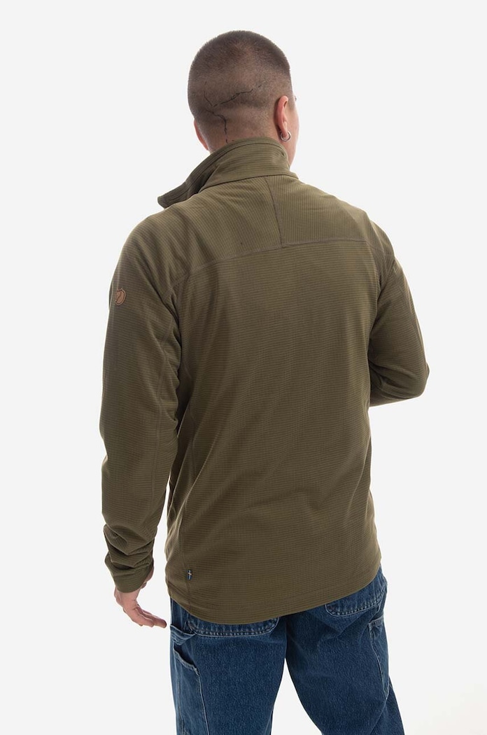 Суичър Fjallraven Lite Fleece Jacket M F86971 620 F86971.620 зелен