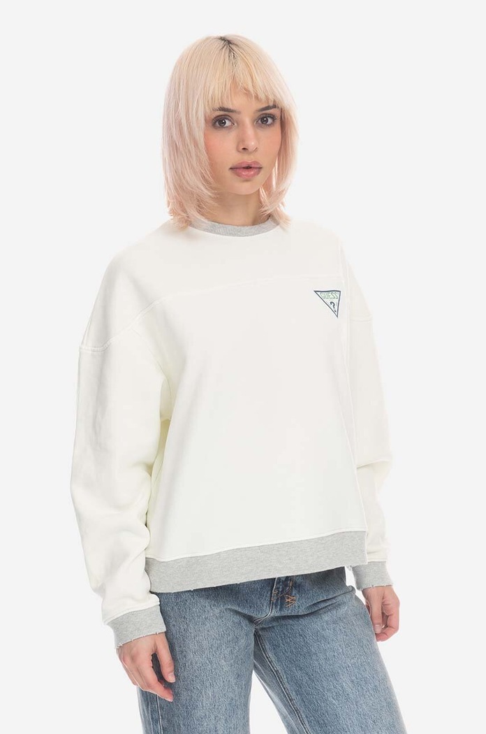 Odzież Guess U.S.A. bluza Vintage Logo Crewneck M3GQ01.KBMY0 beżowy