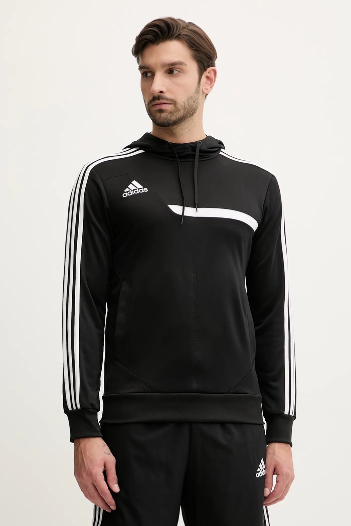 Mikina adidas s kapucňou čierna Z19703