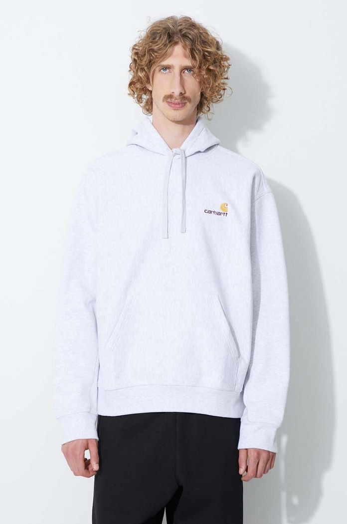 Carhartt WIP bluza pozostałe szary I028279.482XX