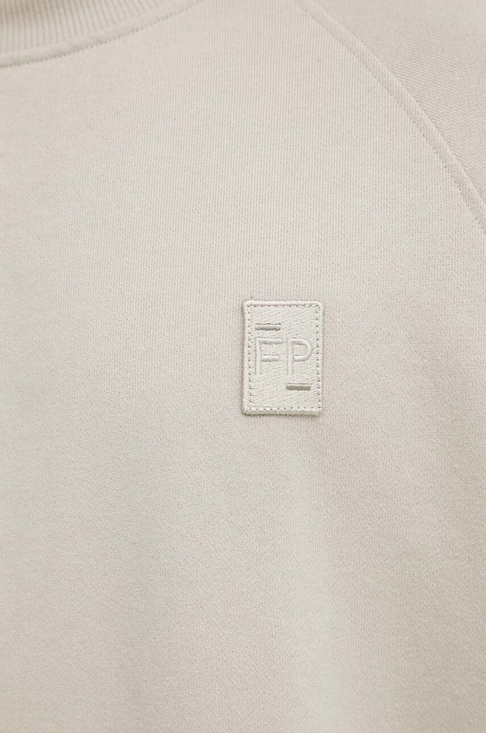 Bavlnená mikina Filling Pieces Lux 80513731932 sivá