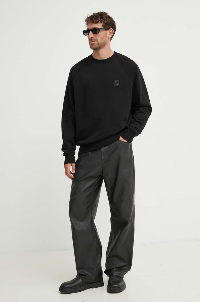 Filling Pieces Felpa in cotone 06213731861 nero AA00