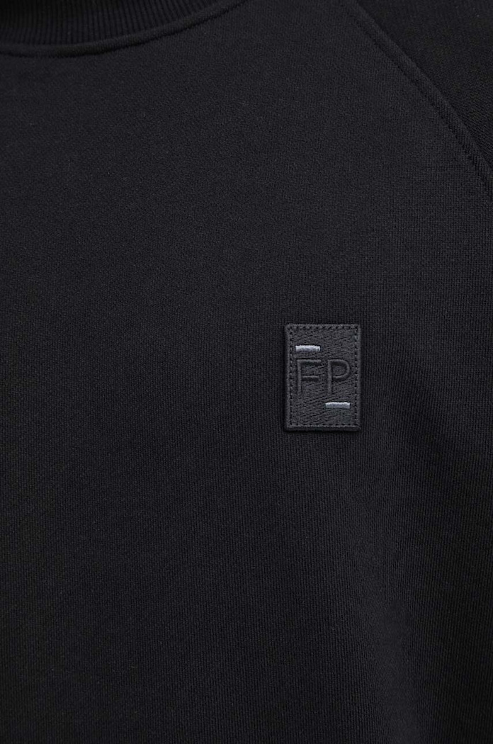 Felpa in cotone Filling Pieces nero 06213731861
