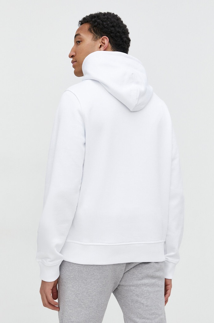 Дрехи Памучен суичър Diesel S-GINN-HOOD-DIV A03757.0GEAD бял