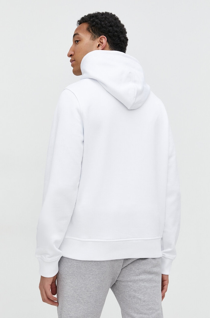 Дрехи Памучен суичър Diesel S-GINN-HOOD-DIV A03757.0GEAD бял