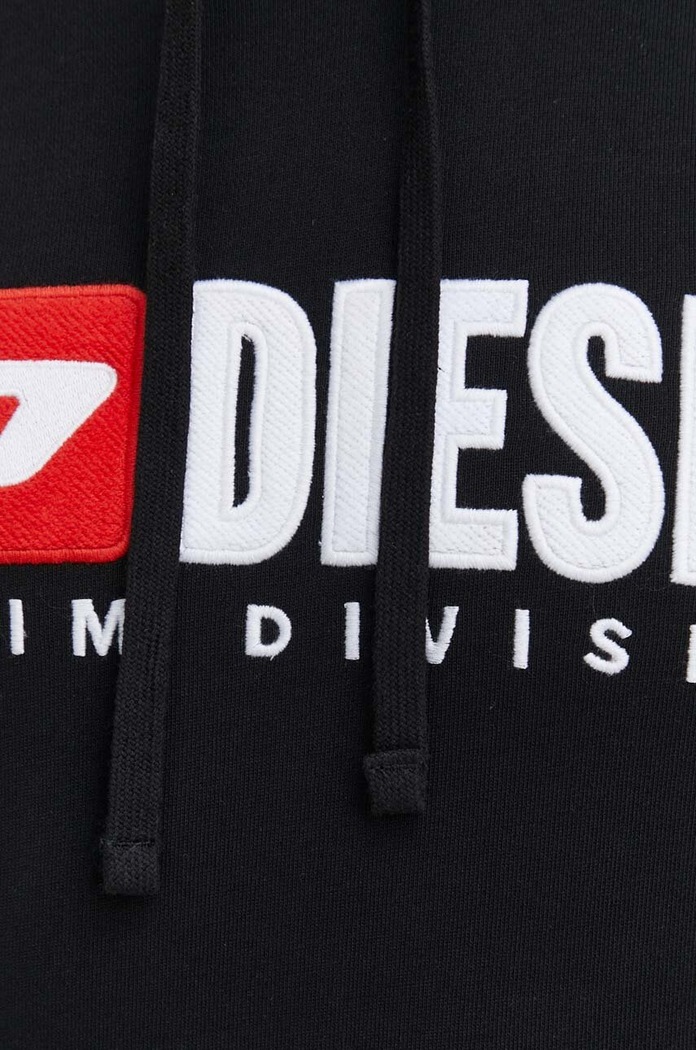 Bavlnená mikina Diesel S-GINN-HOOD-DIV A03757.0GEAD