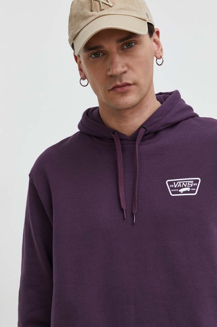 Vans felpa in cotone violetto VN0A45CJCHJ1