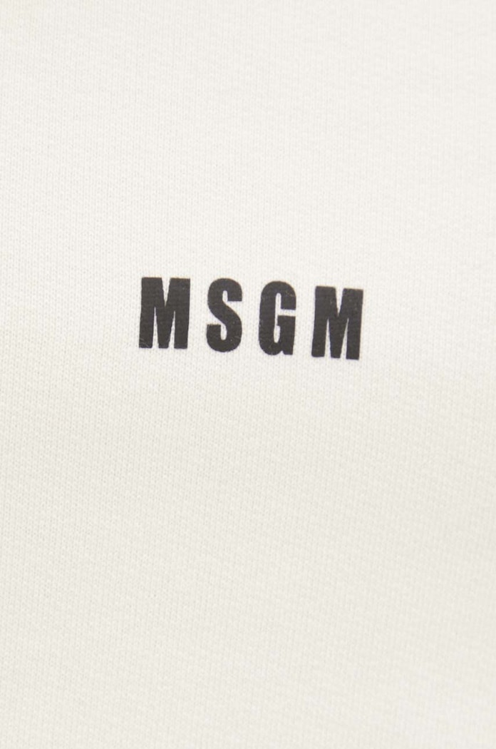 Pamučna dukserica MSGM 2000MM503.200001 bež