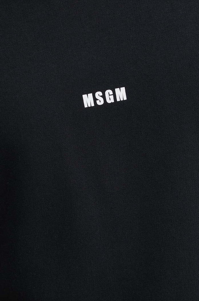 MSGM bluza bawełniana 2000MM503.200001 czarny