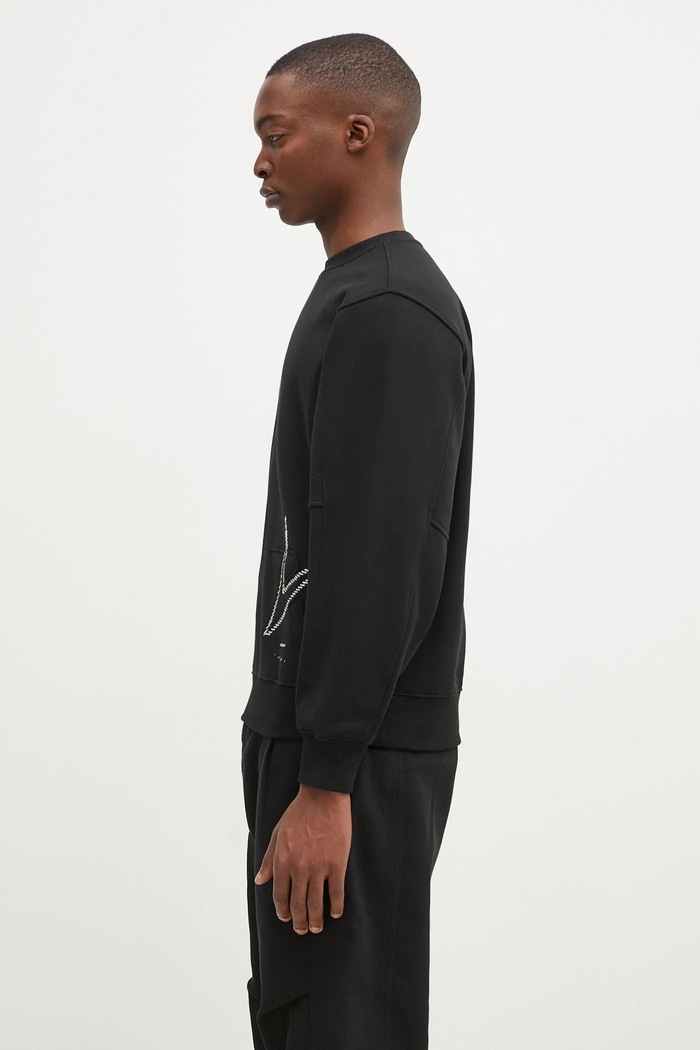 Ader Error bluza bawełniana J61I76.00I4H czarny AW16