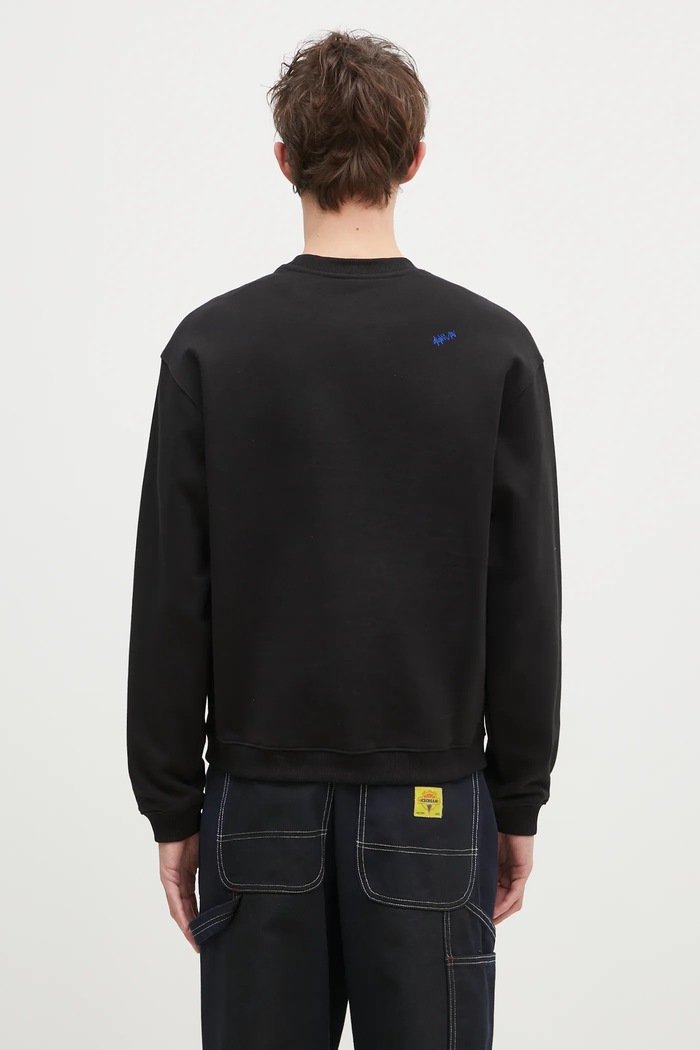 Odzież Ader Error bluza bawełniana BN25FYSW0101BK czarny