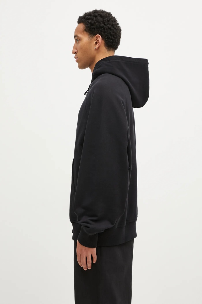 1017 ALYX 9SM cotton sweatshirt Essentials Oversized Zip-Up Hoodie AAMSW0253FA01 black AA00