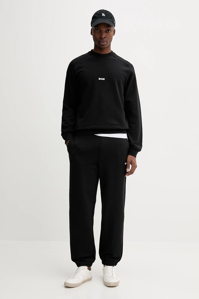 MSGM hanorac de bumbac 2000MM503.300000 negru AA00