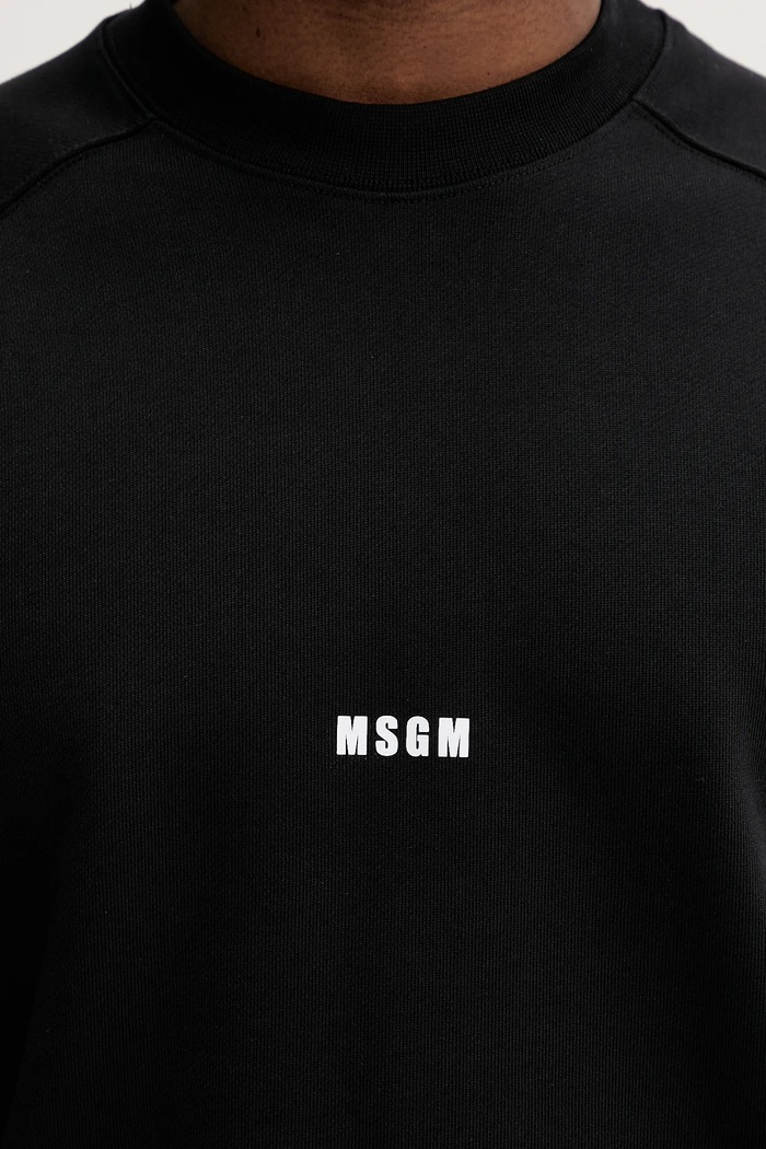 MSGM hanorac de bumbac 2000MM503.300000 negru