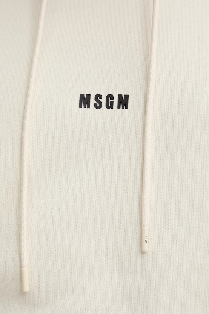 Pamučna dukserica MSGM 2000MM509.300000 bež