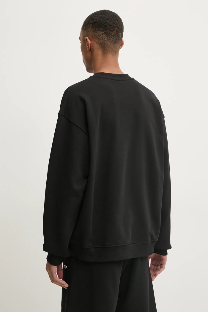 Odzież Diesel bluza S-BOXT-D SWEAT-SHIRT A14903.0GEAD czarny