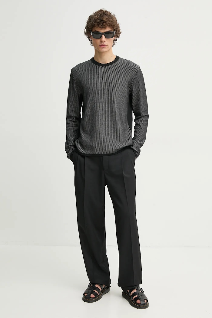 Sveter Rag & Bone MBS23S011UC11 čierna AA00