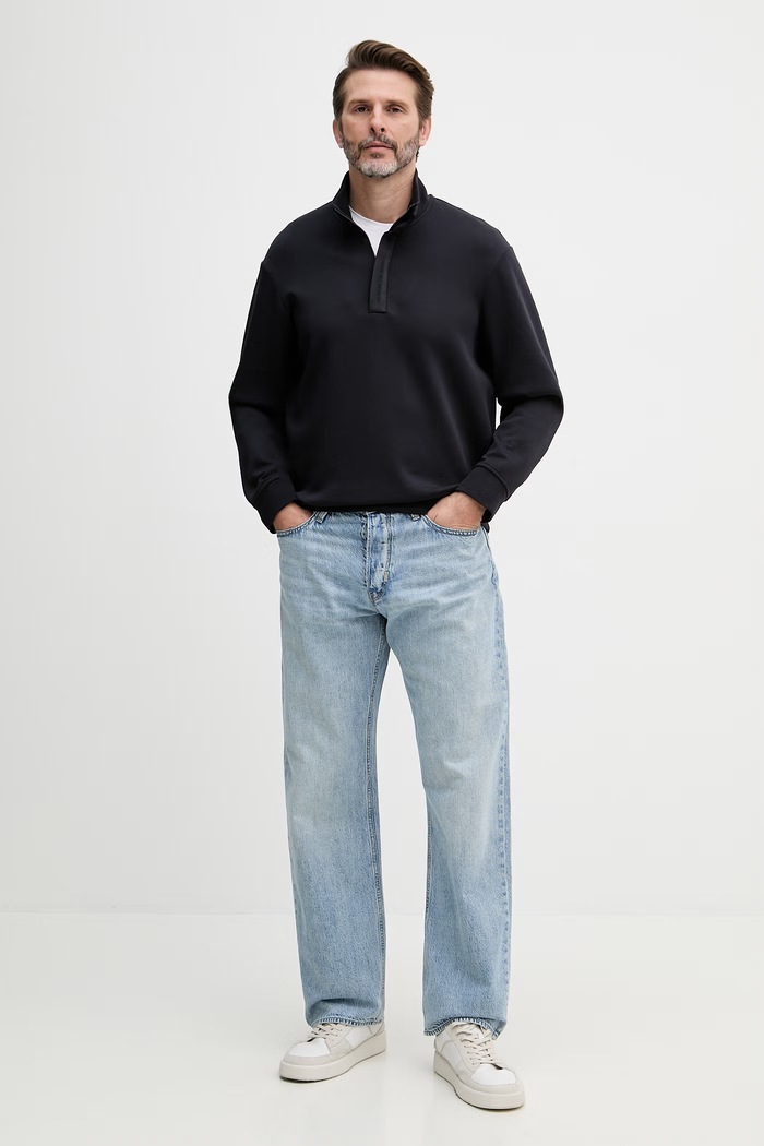Armani Exchange bluza męska XM001295.AF10818 granatowy AA00
